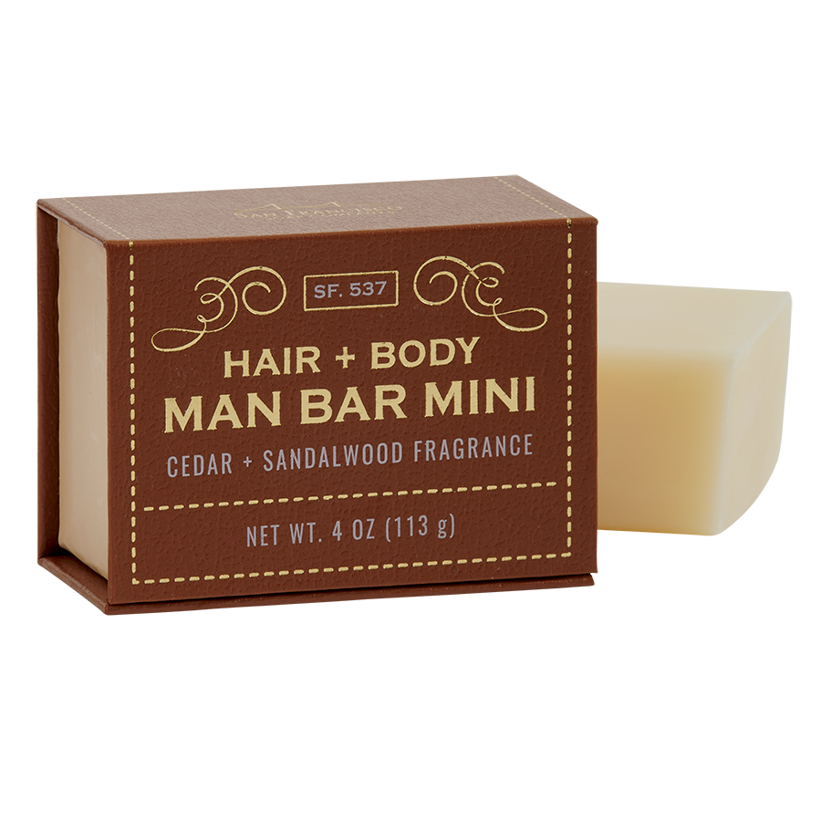 Man Bar Mini 4oz Cedar & Sandalwood