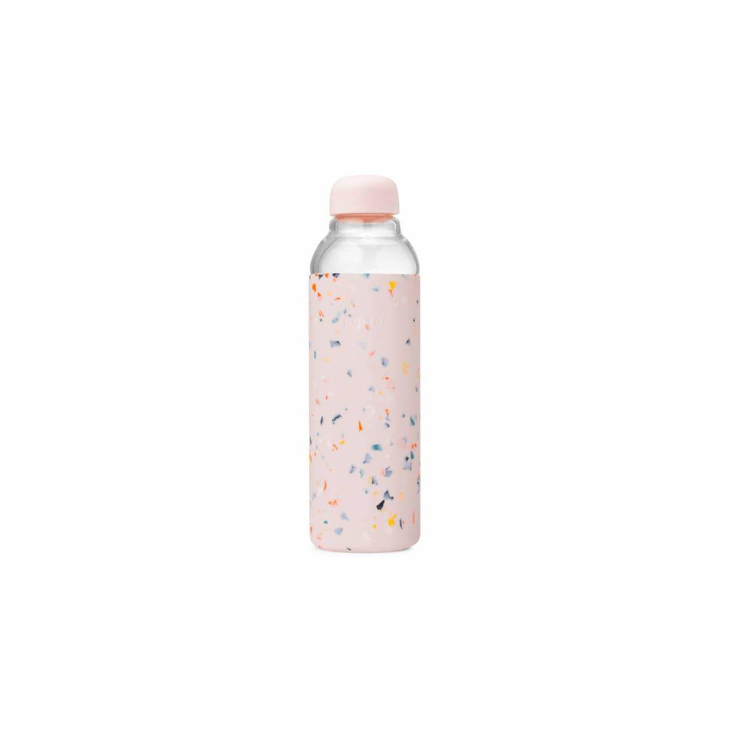 Porter Water Bottle - Pink Terrazzo