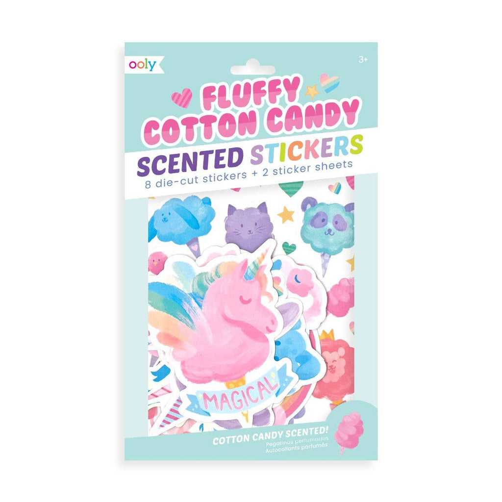 Scented Stickers - Fluffy Cotton Candy