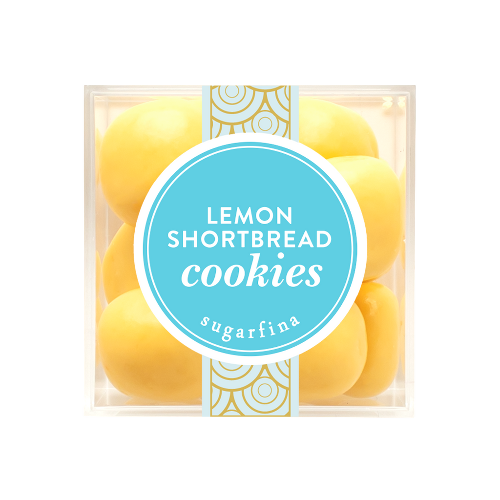 Lemon Shortbread Cookies - Small Cube
